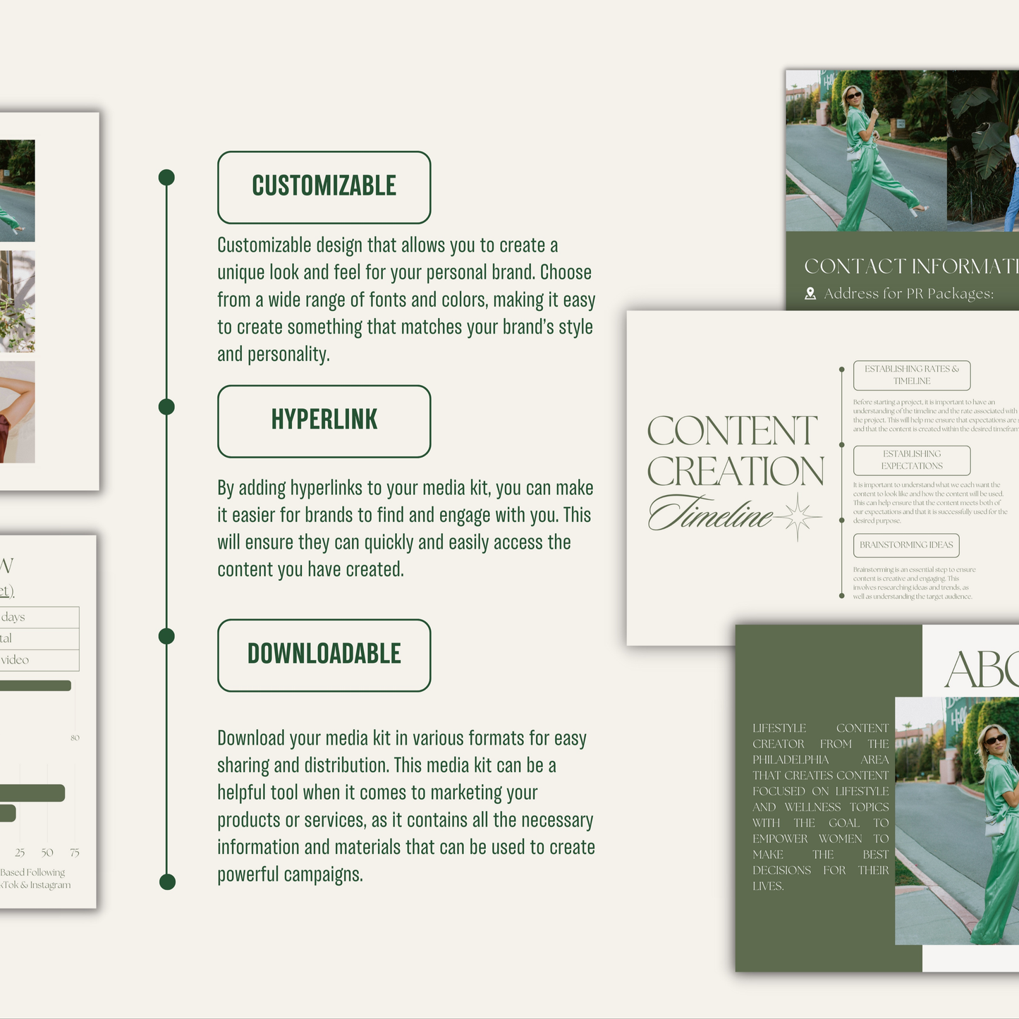 Sleek & Elegant Media Kit