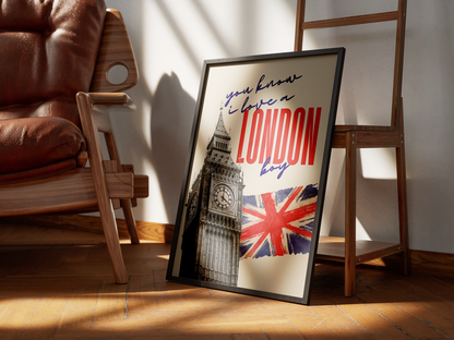 Taylor Swift Inspired Poster from "London Boy"