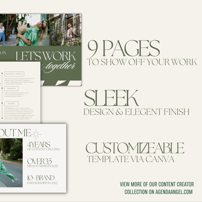 Sleek & Elegant Media Kit
