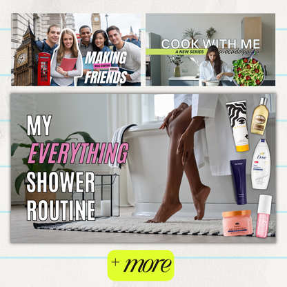 Youtube Thumbnail 10+ Pack | Canva Download