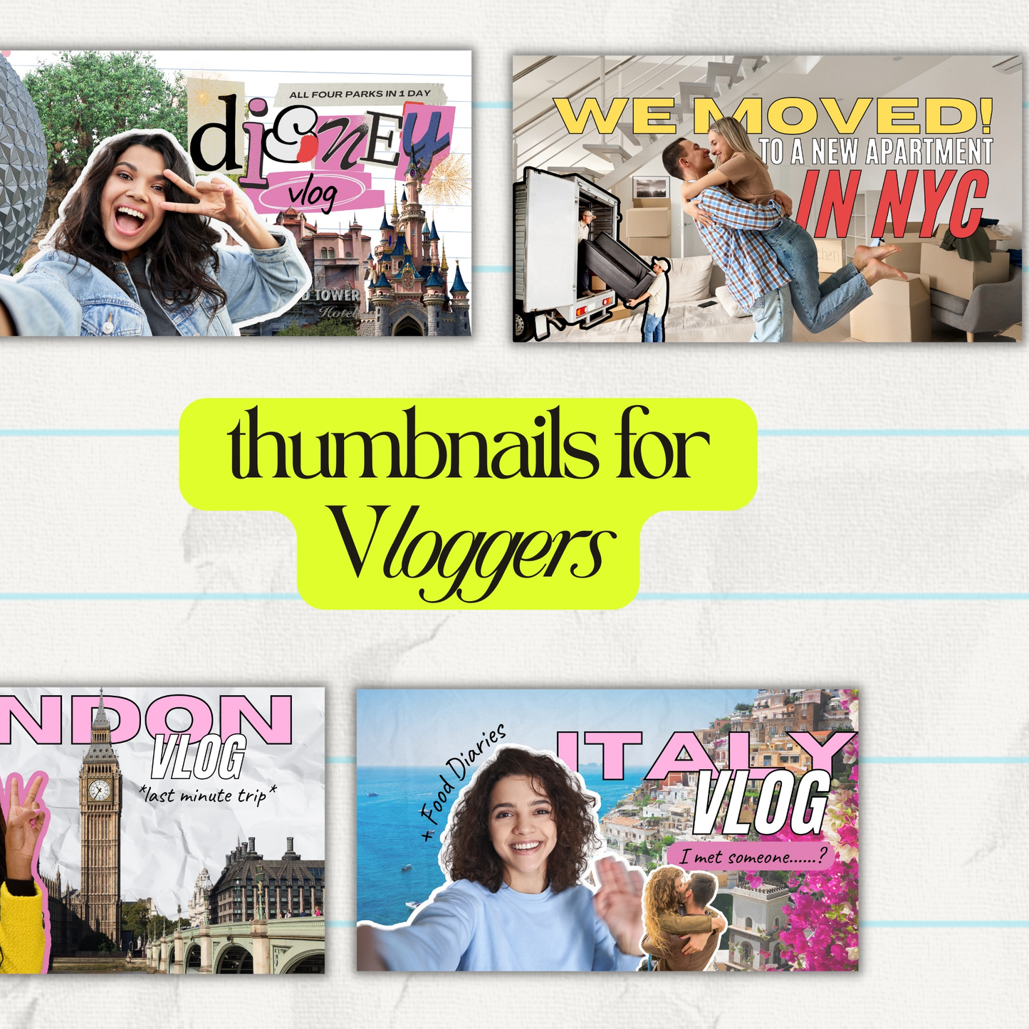 Youtube Thumbnail 10+ Pack | Canva Download