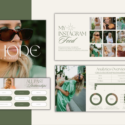 Sleek & Elegant Media Kit