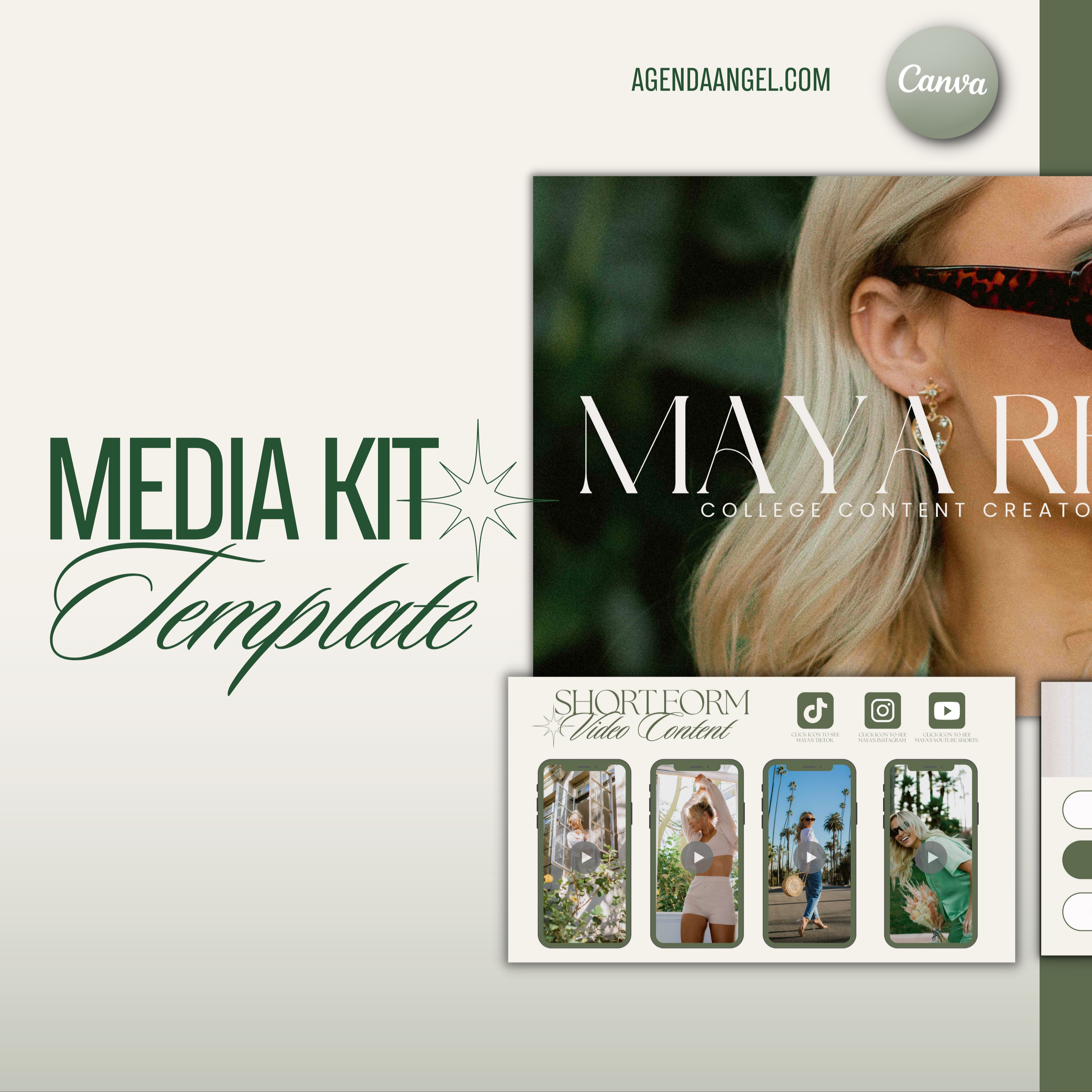 Sleek & Elegant Media Kit