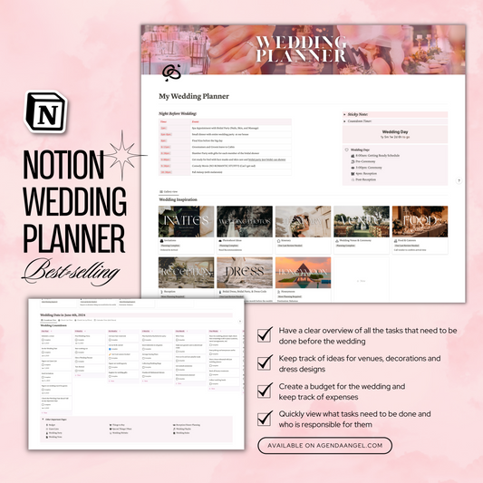 Digital Wedding Planner - Template